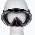 TUSA Tri-Quest Fd Diving Mask Black-Red M-3001