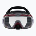 TUSA Visio Tri-Ex diving set black/red UC-3125PQB 2