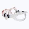 TUSA Intega Diving Mask Orange and Clear 2004 4