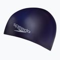 Speedo Plain Moulded Silicone Junior children's swimming cap navy blue 8-709900011 2