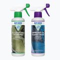 Nikwax Footwear Cleaning Gel + Fabric & Leather 2 x 300 ml Footwear Care Kit