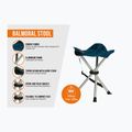 Vango Balmoral Aluminium Tourist Chair blue 2