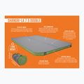 Vango Shangri-La II 7.5 Double cloud grey/green self-inflating mat 8