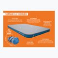 Shangri-La II 10 Double self-inflating mat cloud grey/sky blue 6