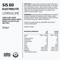 Isotonic drink powder Science in Sport GO Electrolyte 500 g lime/lemon 2