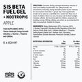 Energy gel set Science in Sport Beta Fuel Energy + Nootropics 6 x 60 ml apple 2