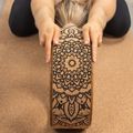 Yoga ring Myga Mandala brown 7