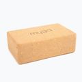 Yoga block Myga Cork Block brown 3