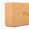 Yoga block Myga Cork Block brown 4