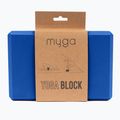 Yoga block Myga Foam Block do jogi navy 2