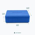 Yoga block Myga Foam Block do jogi navy 3