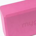 Yoga block Myga Foam Block pink 2