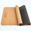 Yoga mat Myga Cork/Rubber 2 mm brown 6