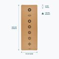Yoga mat Myga Chakra XL 6 mm brown 7