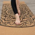 Yoga mat Myga Mandala XL 6 mm brown 8