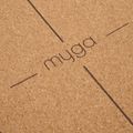 Yoga mat Myga Alignment XL 6 mm brown 2