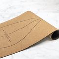 Yoga mat Myga Alignment XL 6 mm brown 10