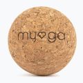 Massage ball Myga 5 cm brown