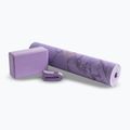 Yoga kit Myga Chakra Yoga Set mat + block + strap purple 2