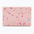 Yoga block Myga Terazzo do jogi pink