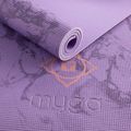 Yoga mat Myga Chakra 6 mm purple 4