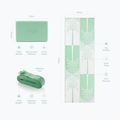 Yoga kit Myga Sage Palm Yoga Set mat + block + strap green 13