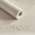 Yoga mat Myga Entry Level 4 mm ecru 2