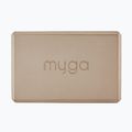 Yoga block Myga Foam Block 2 pcs. brown