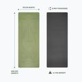 Yoga mat Myga Alignment XL 6 mm green 6