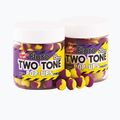 Dynamite Baits Fluoro Pop Up 2 Tone Plum & Pineapple Yellow/Purple floating carp boilies ADY040600