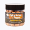 Dynamite Baits Spicy Shrimp & Prawn Pop Up 15mm brown carp float balls ADY040976