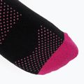 Women's tennis socks Karakal X2+ Trainer black/pink KC538 4