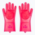 Muc-Off Deep Scrubber Gloves pink bike cleaning gloves 3
