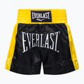 Everlast Muay Thai training shorts black and gold EM6