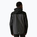 Men's REGATTA Birchdale ash/black rain jacket 3