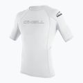 Men's swim shirt O'Neill Basic Skins Rash Guard white