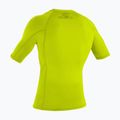 Men's O'Neill Basic Skins Rash Guard swim shirt lime 2
