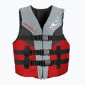 Children's O'Neill Superlite 50N ISO Vest smoke/graphite/red white