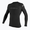 Men's O'Neill Basic Skins Rash Guard swim shirt black 3342