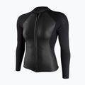 Women's wetsuit O'Neill Bahia 1/0.5mm Full-Zip Jacket glide black/black/black