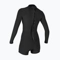 Women's wetsuit O'Neill Bahia 2/1 mm Back Zip Spring black/black/black 2