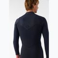 Men's swimming wetsuit O'Neill Hyperfreak 5/4+ mm Chest Zip Full black/black 7