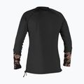 Women's swimming longsleeve O'Neill Front Zip Sun black/flo 2