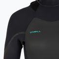 Women's O'Neill Psycho Tech 5/4+ Back Zip Full Black Neoprene Foam 4