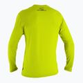 Men's O'Neill Basic Skins lime green swim shirt 4339 2