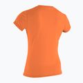 Women's swim shirt O'Neill Basic Skins Sun Shirt light grapefruit 2