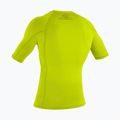 Children's swim top O'Neill Youth Basic Skins Rash Guard lime 2