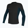 Men's O'Neill Hyperfreak Comp-X 2 mm L/S Top black/cadet blue neoprene warmer