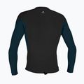 Men's O'Neill Hyperfreak Comp-X 2 mm L/S Top black/cadet blue neoprene warmer 2