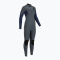 Women's wetsuit O'Neill Hyperfreak 3/2+ Chest Zip Full shade/navy